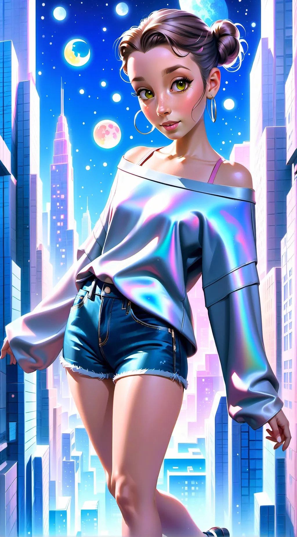 ai character: Olivia Starhome background