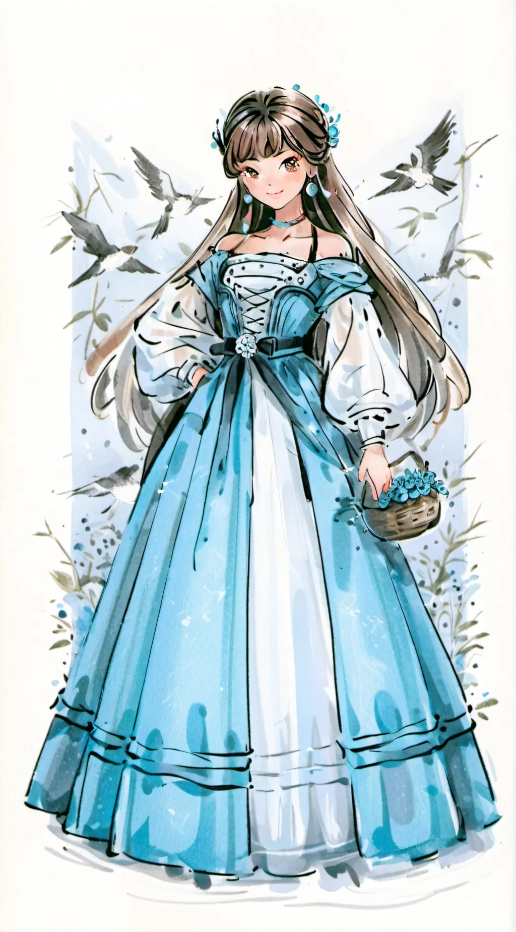 ai character: Amelia background