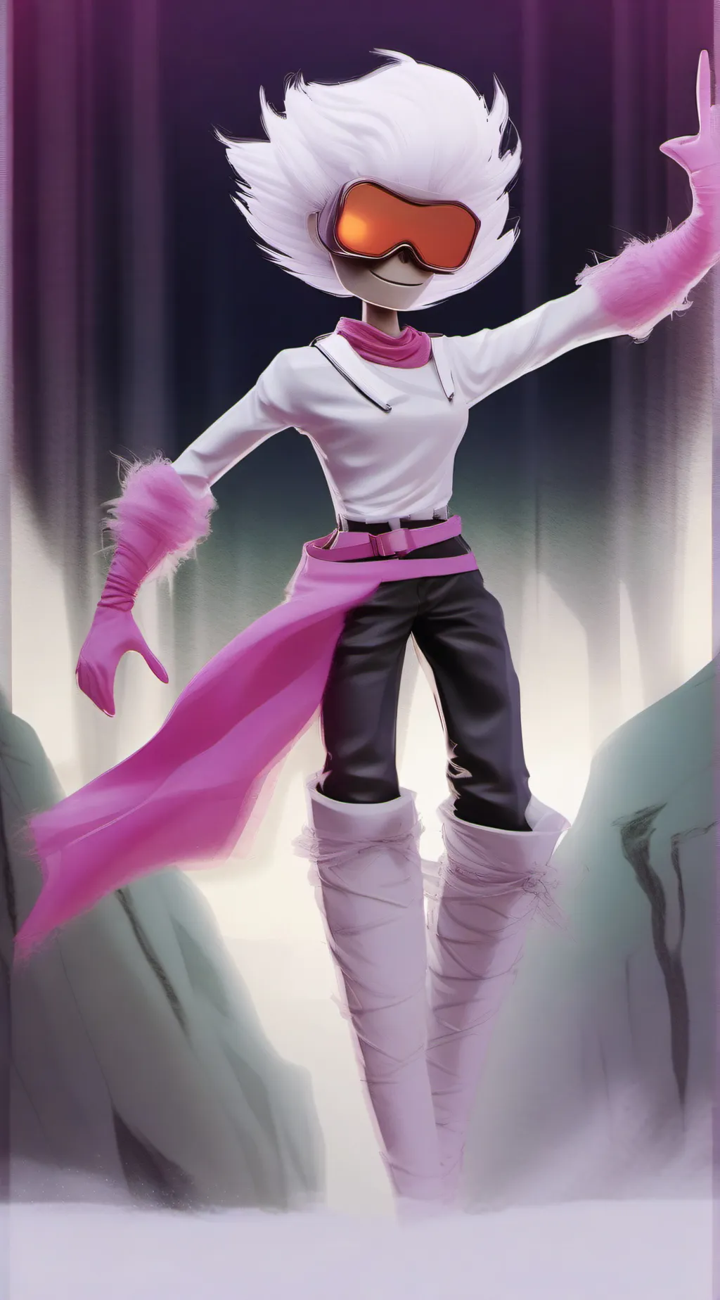 ai character: Angel background