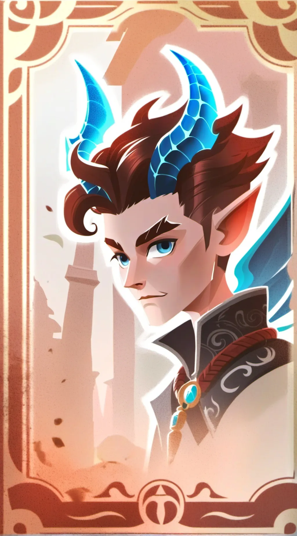 ai character: god of everything background