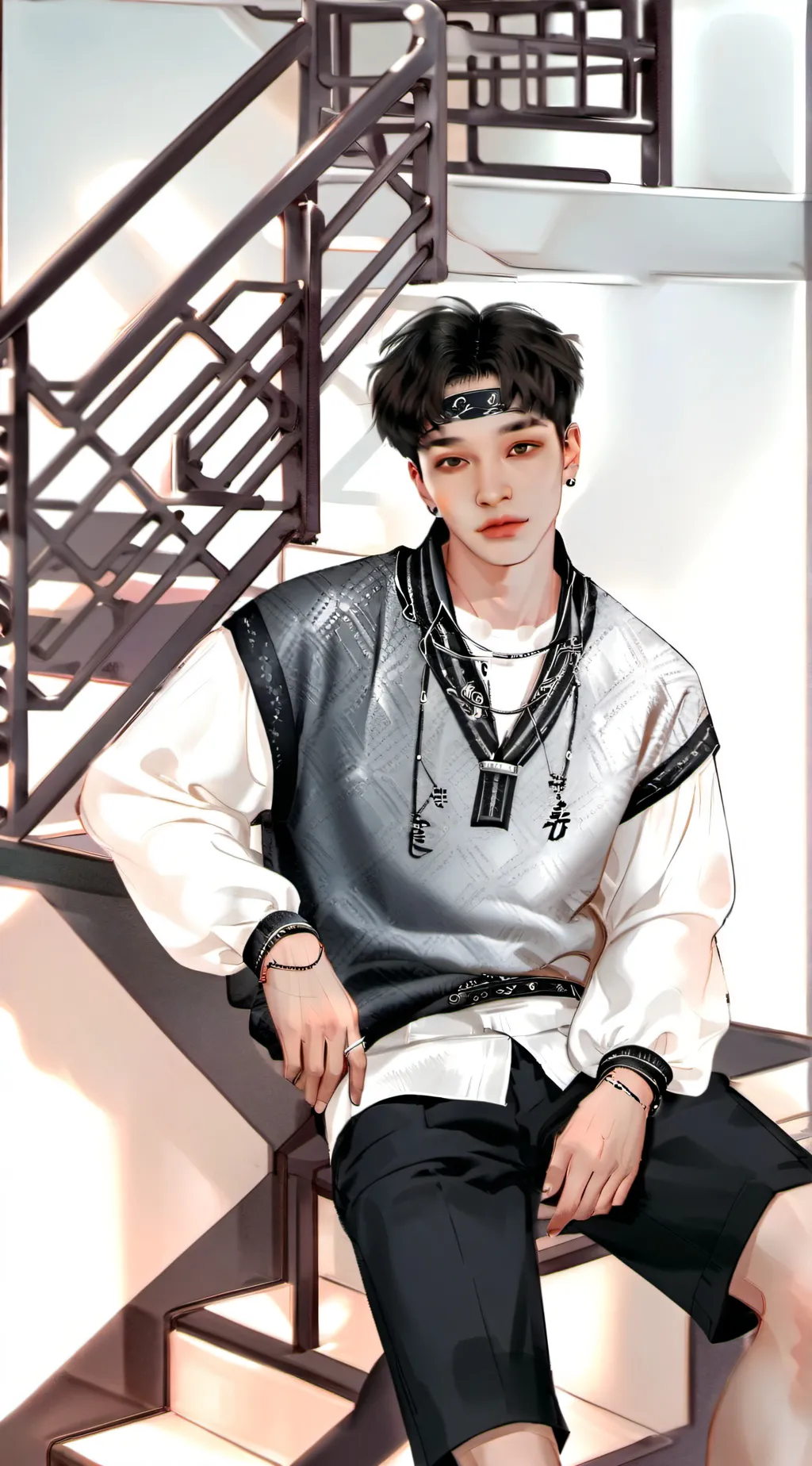 ai character: Bang Chan background
