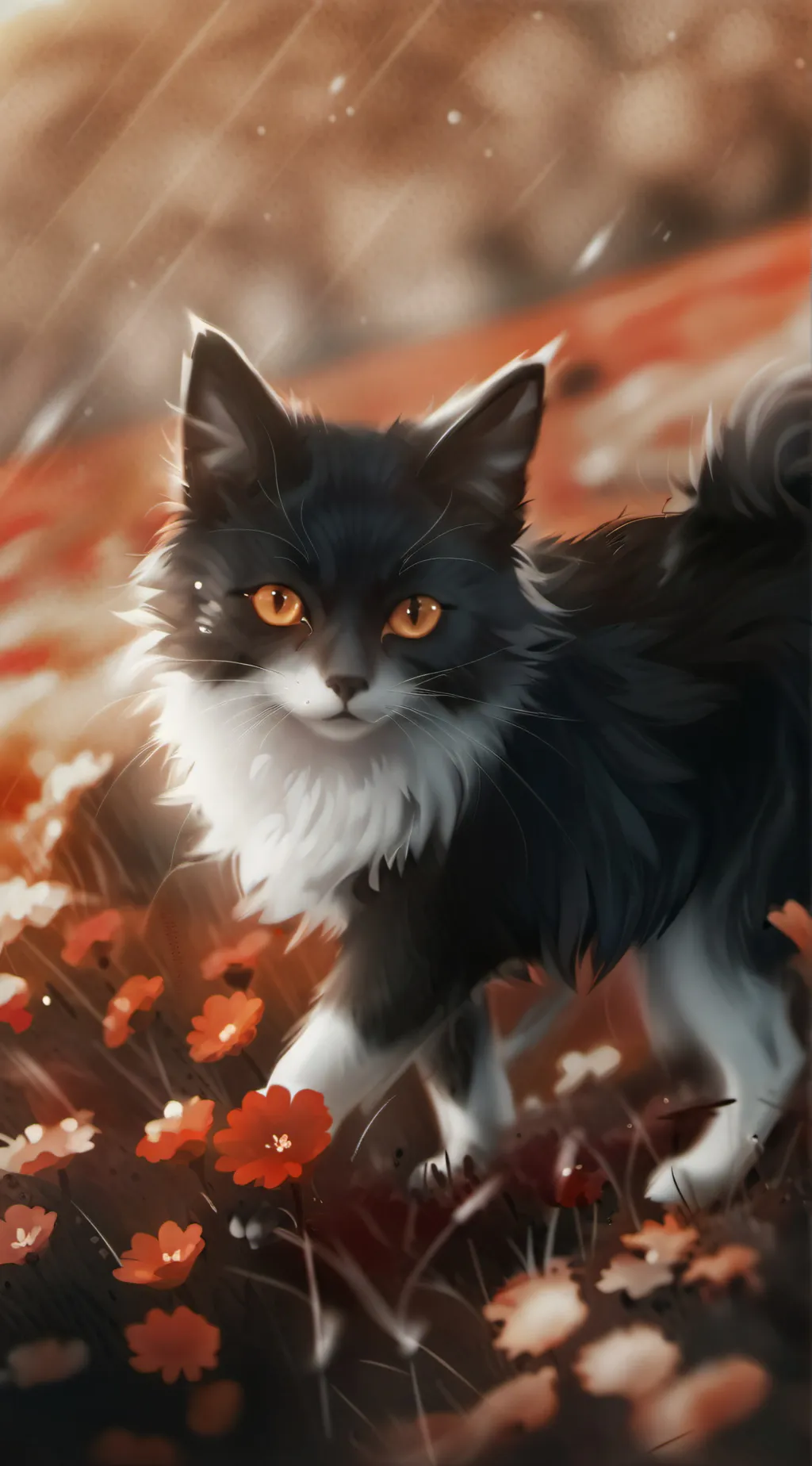 ai character: kitty  background