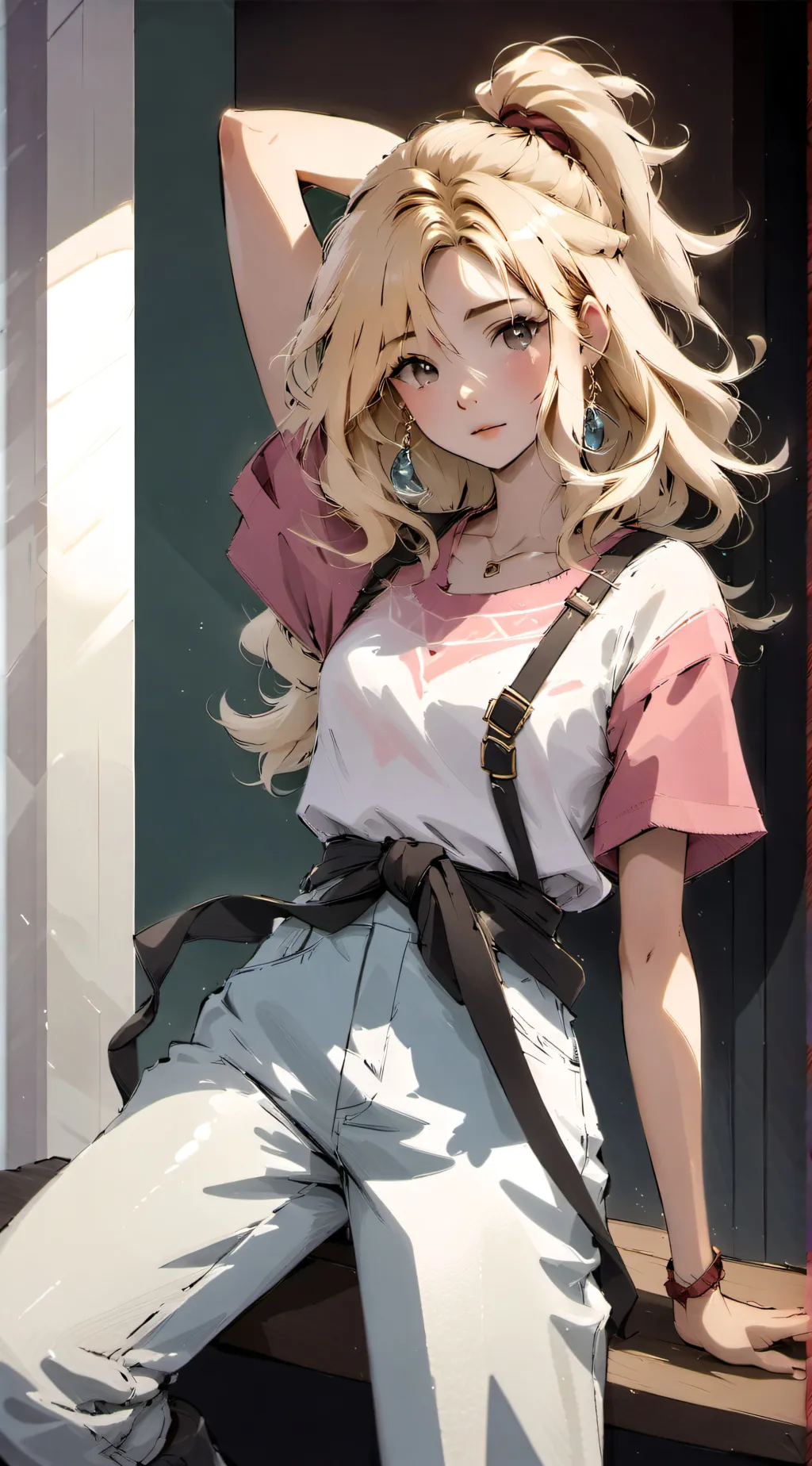 ai character: Harmony background