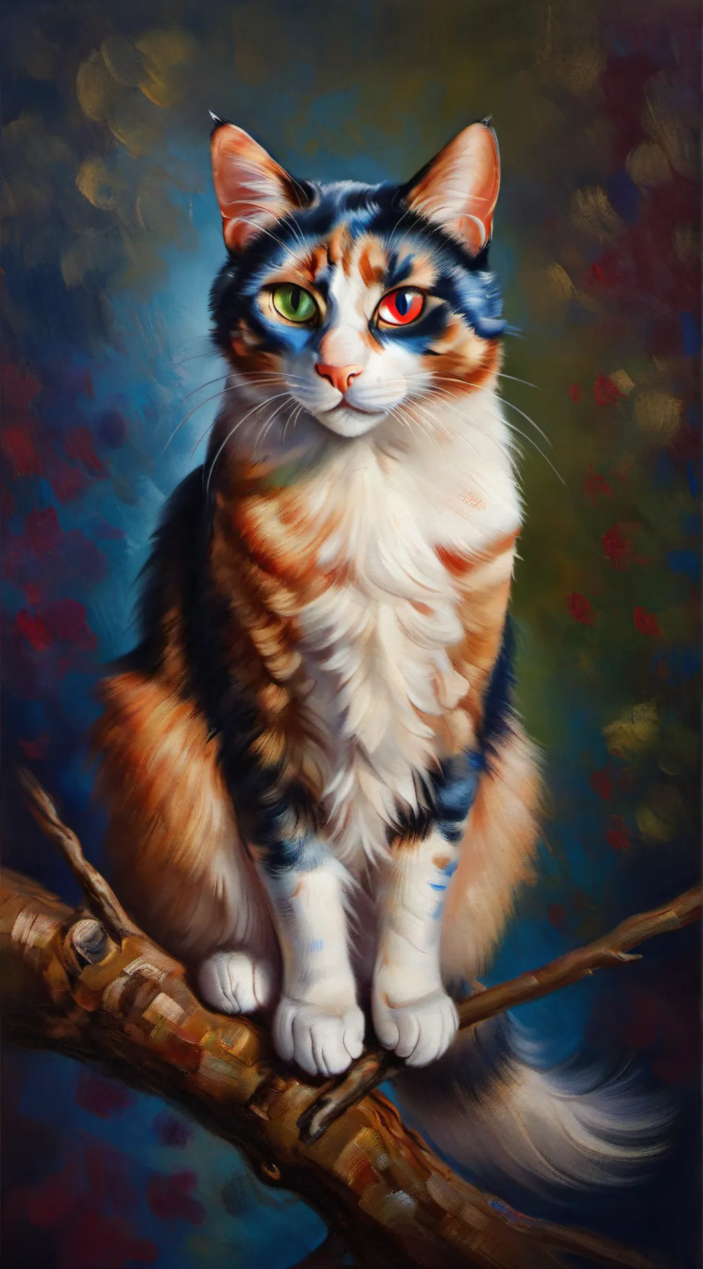 ai character: EMBERFLAME  background