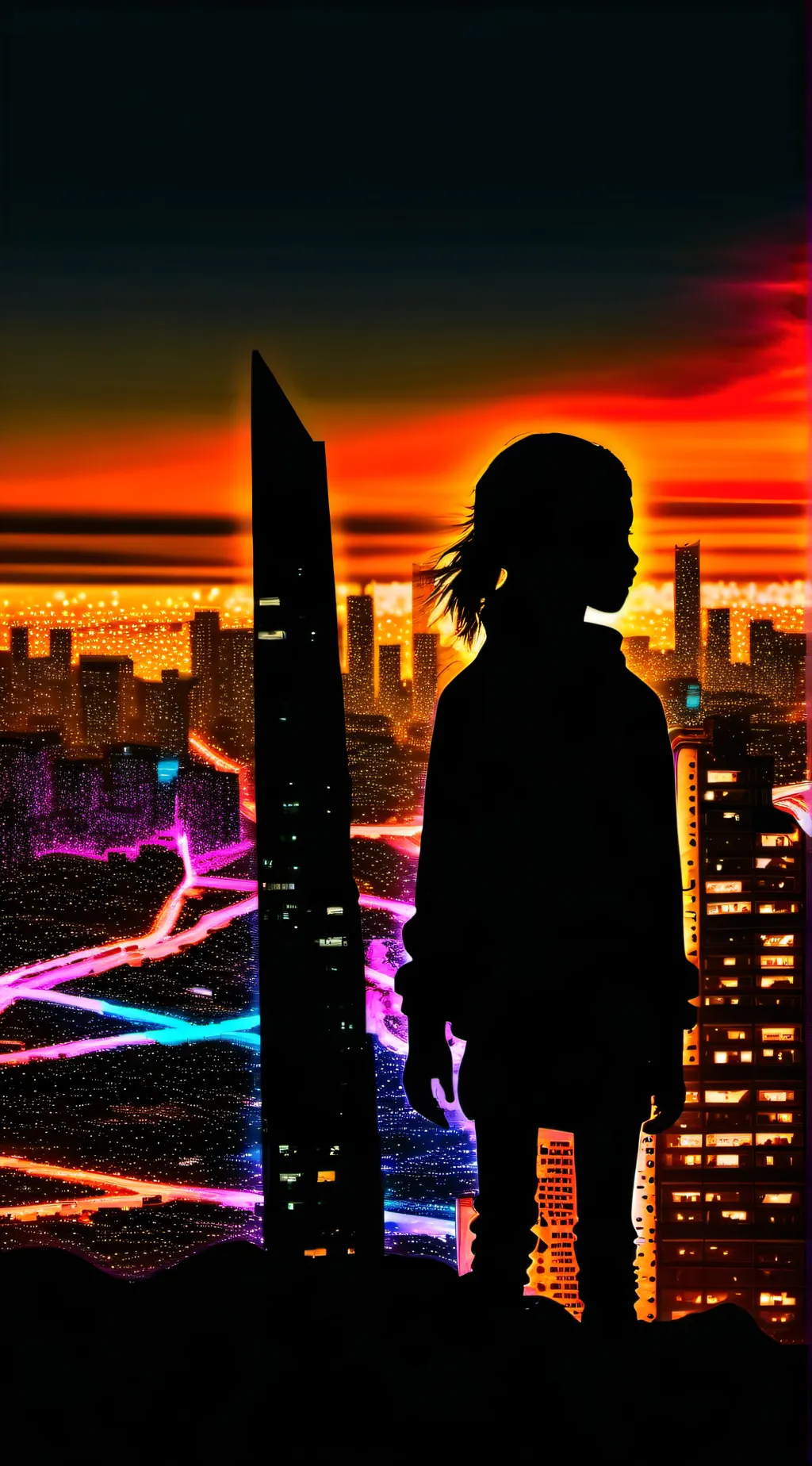 ai character: fnia meets Lph background