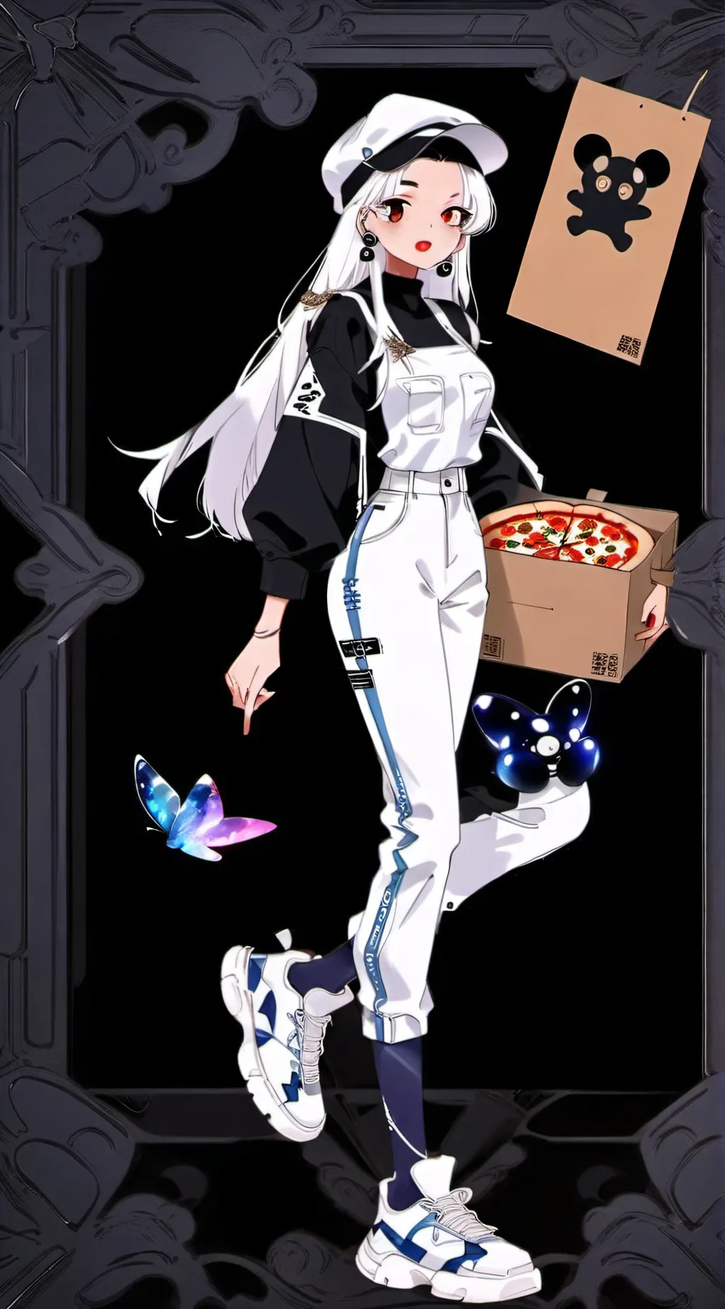 ai character: lilly background