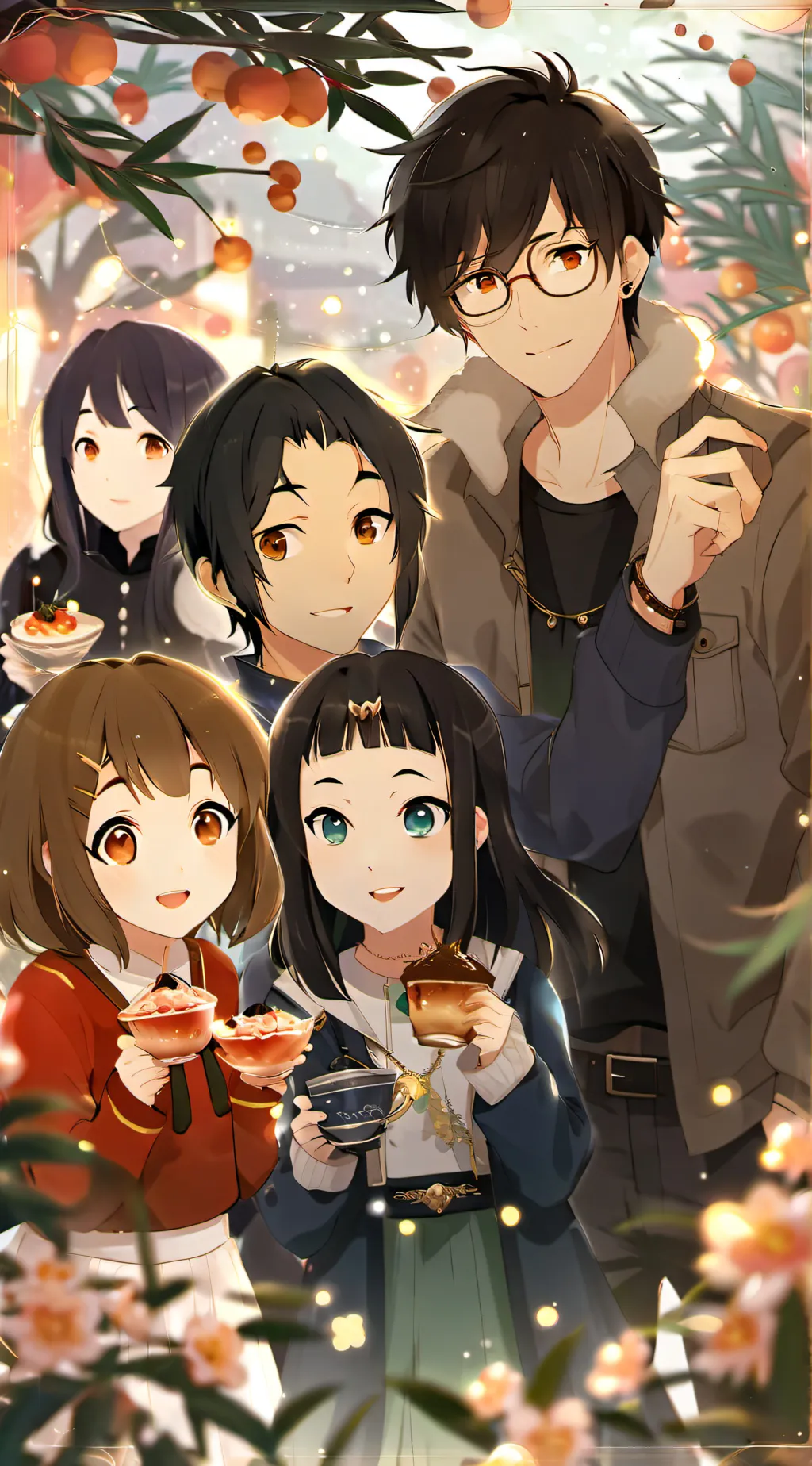 ai character: •Aphmau Crew!• background