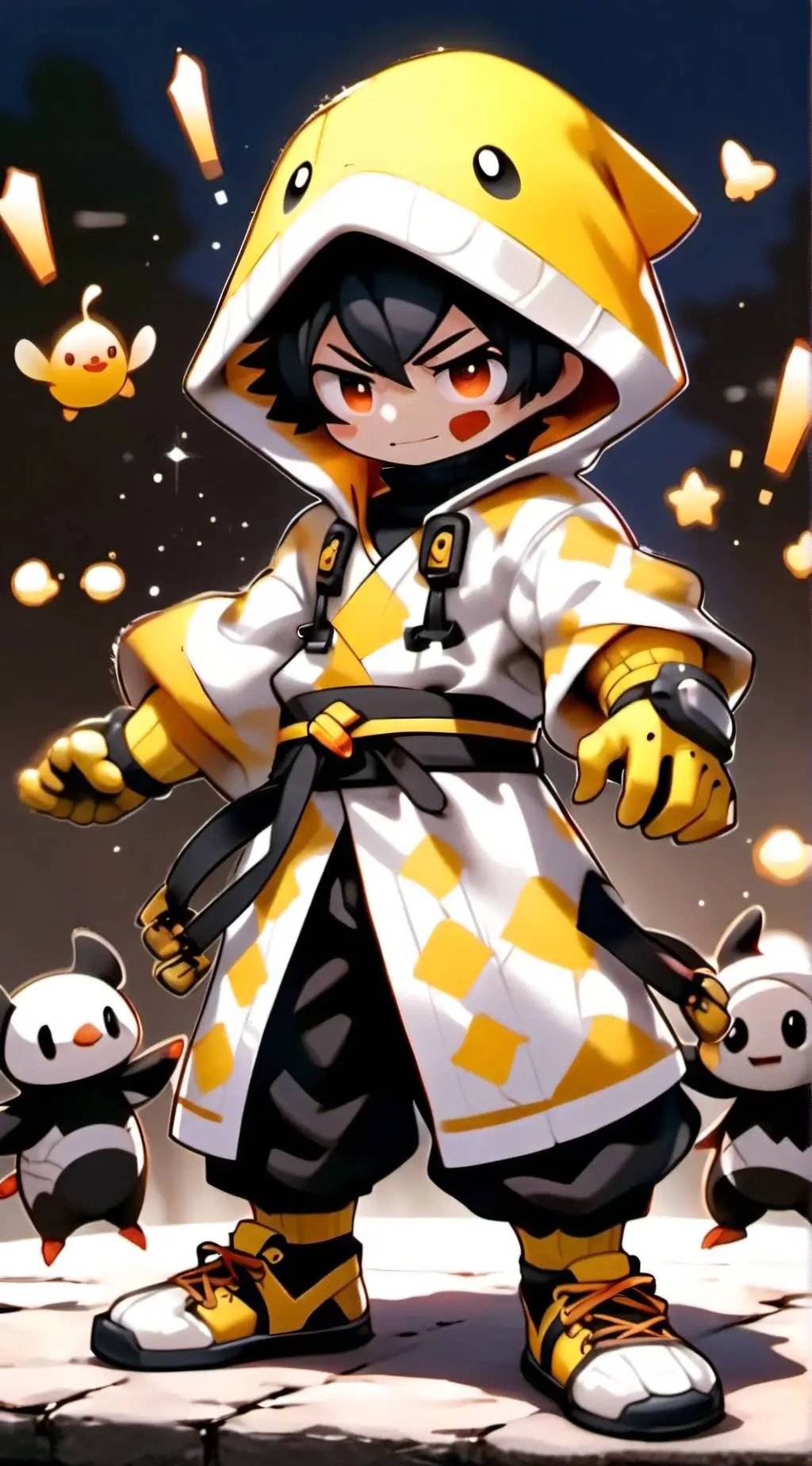 ai character: tower heroes  background