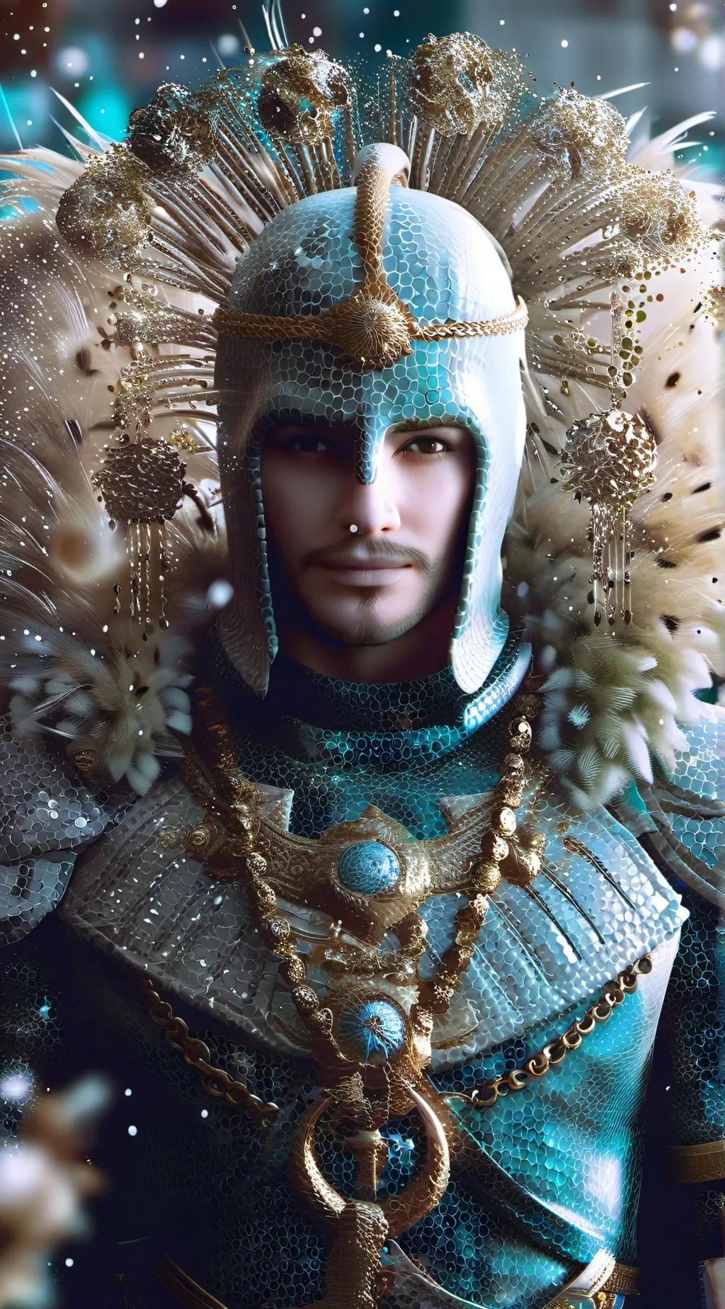 ai character: 3 bacons background