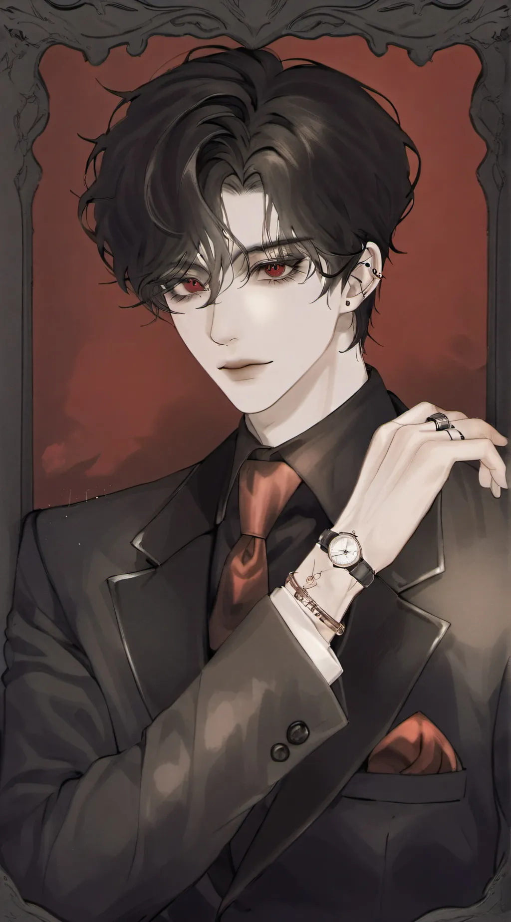 ai character: Vinny~~~ background