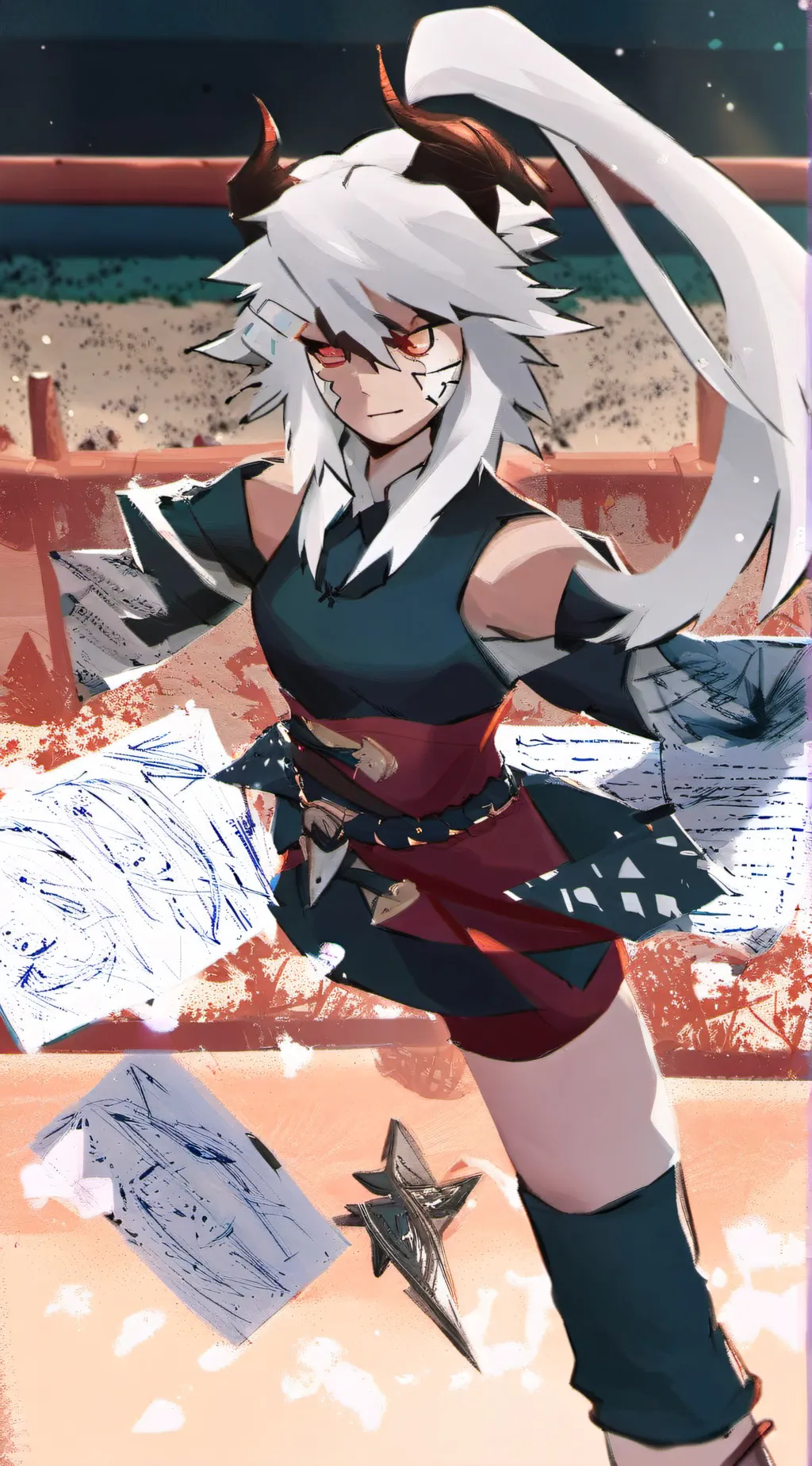 ai character: miss g explained  background