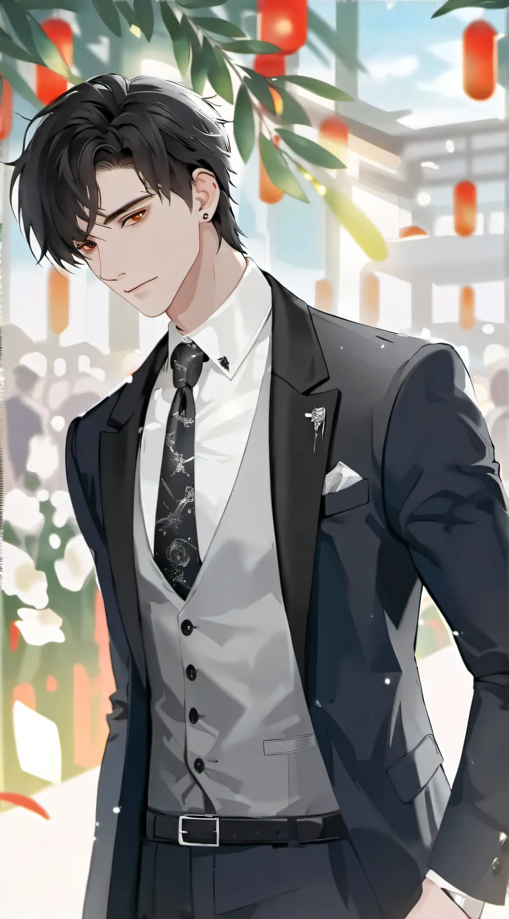 ai character: leo ! background