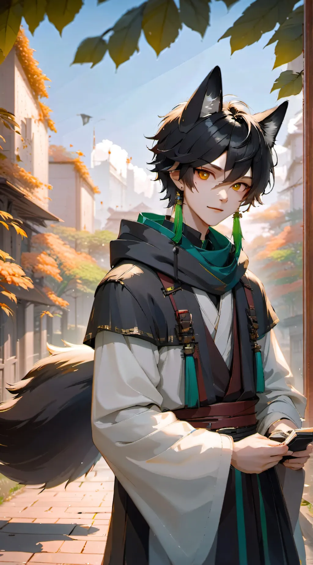 ai character: Xio   background