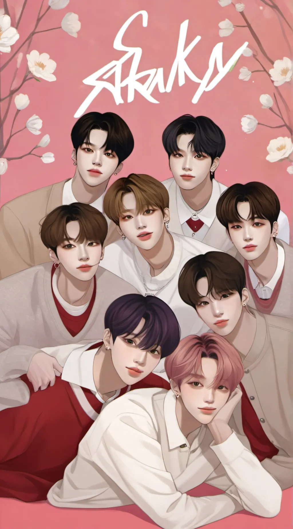 ai character: Skz background