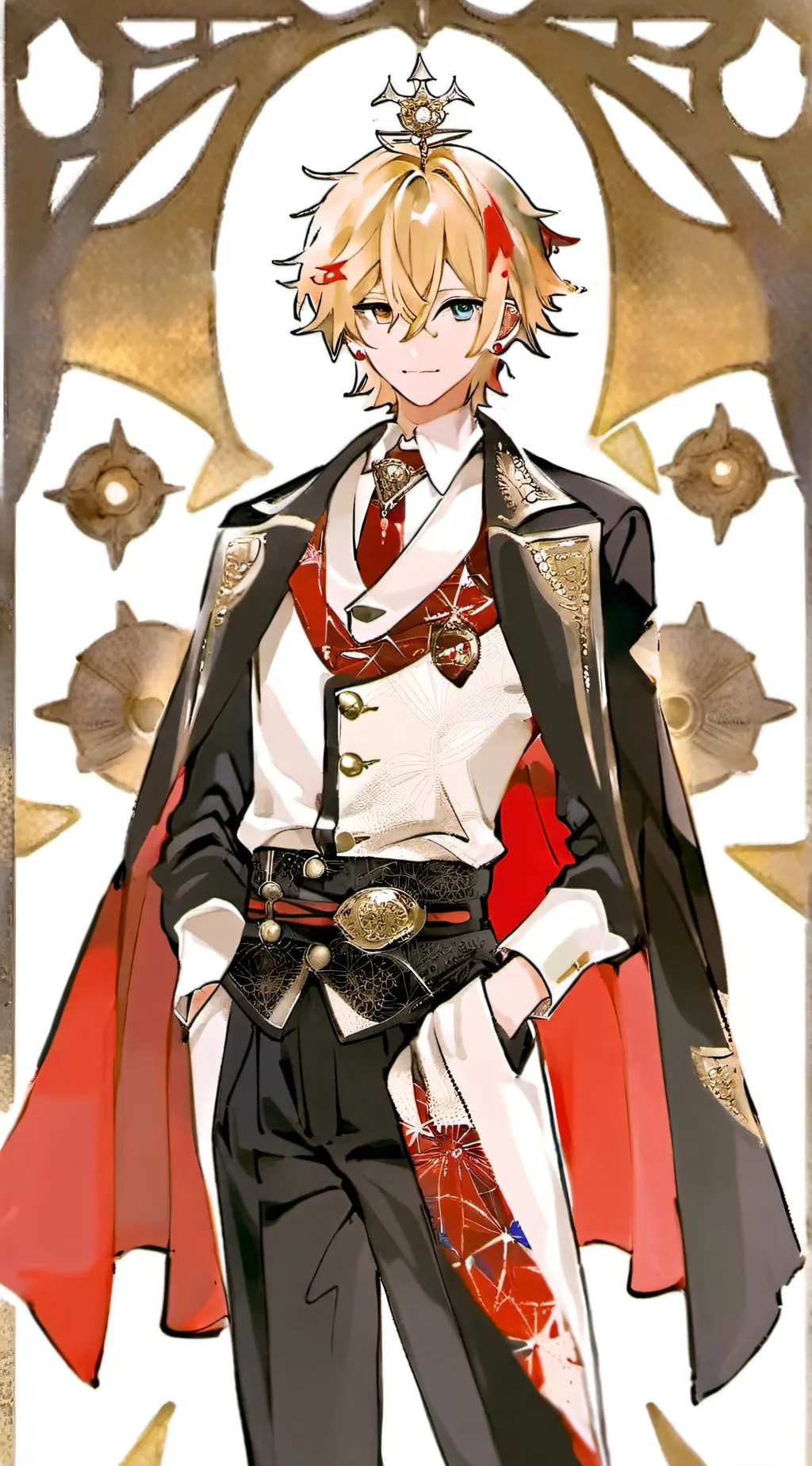 ai character: Kaveh background