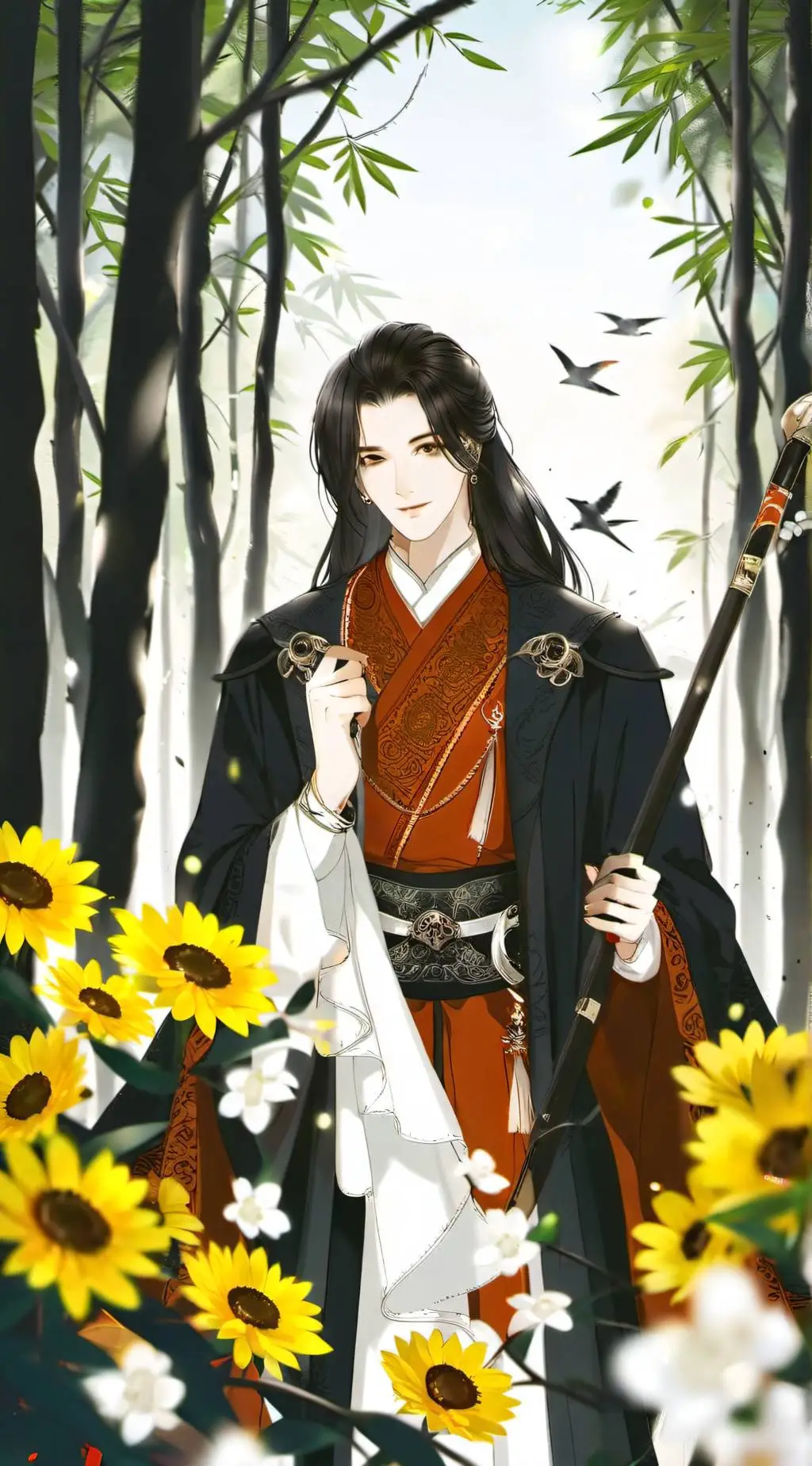 ai character: Y/N x Alastor  background