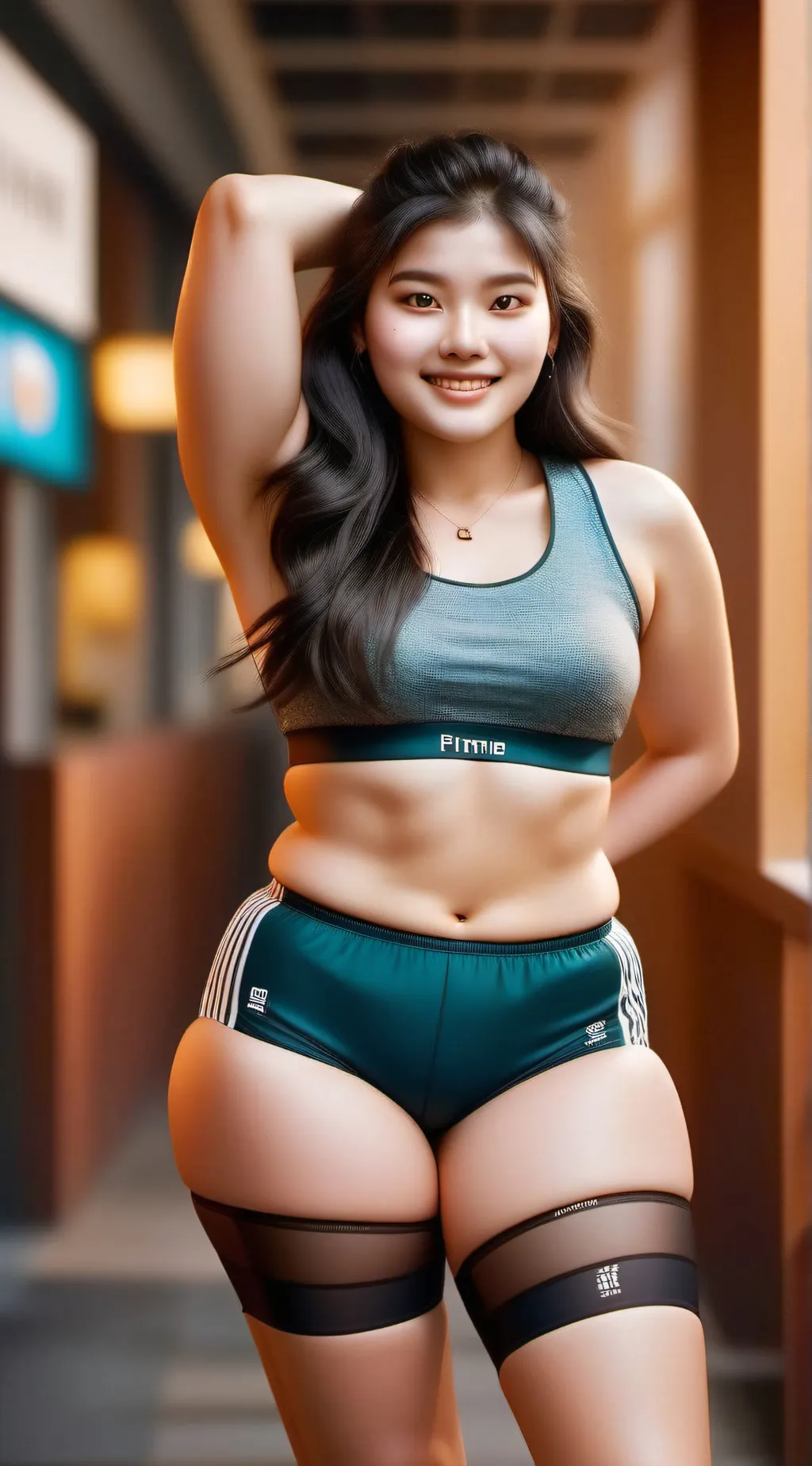 ai character: Body positivity background