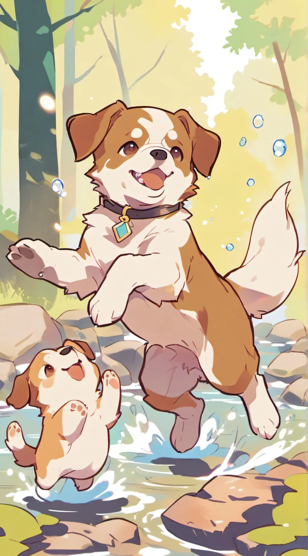 ai character: aspen and rex background