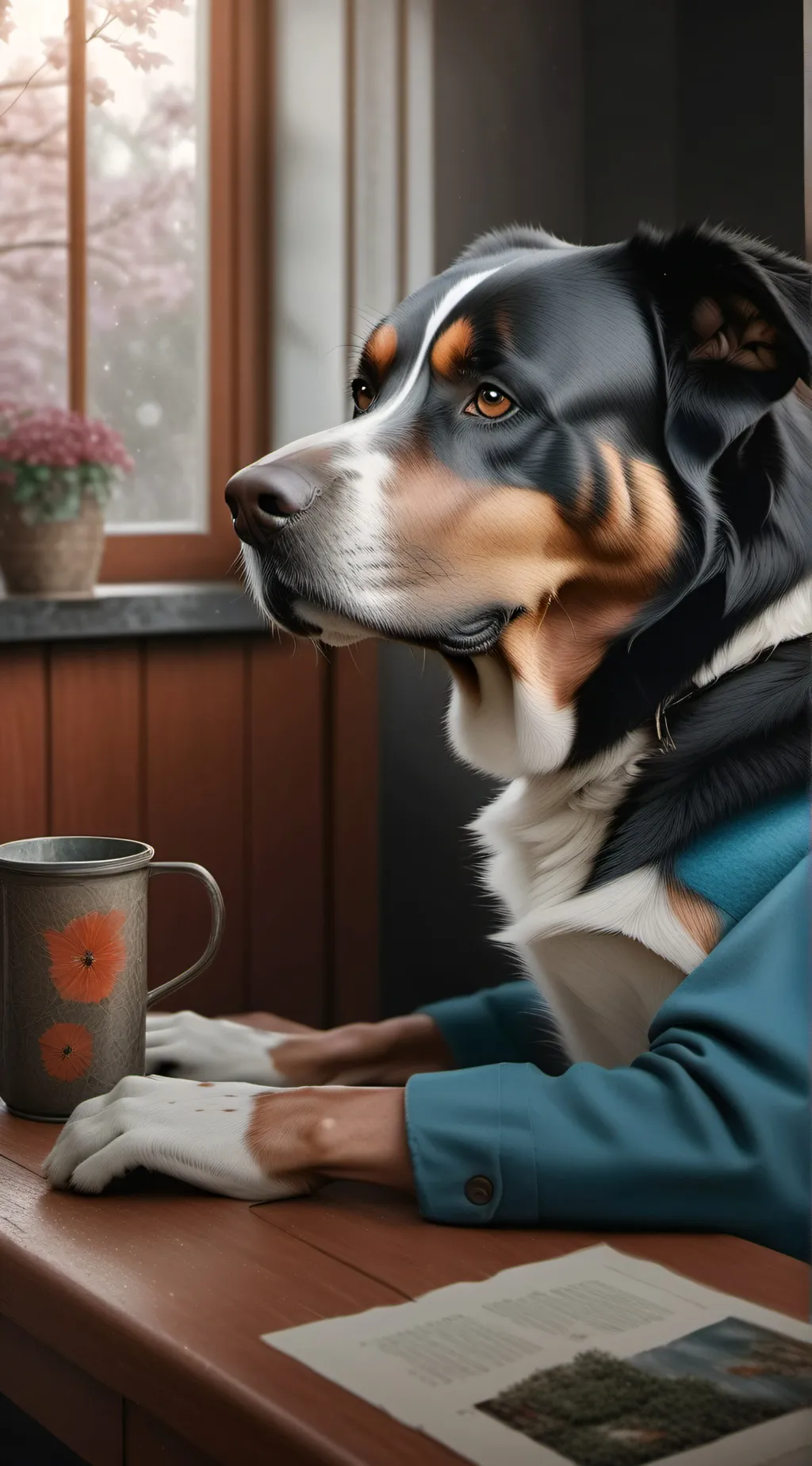 ai character: Junior background