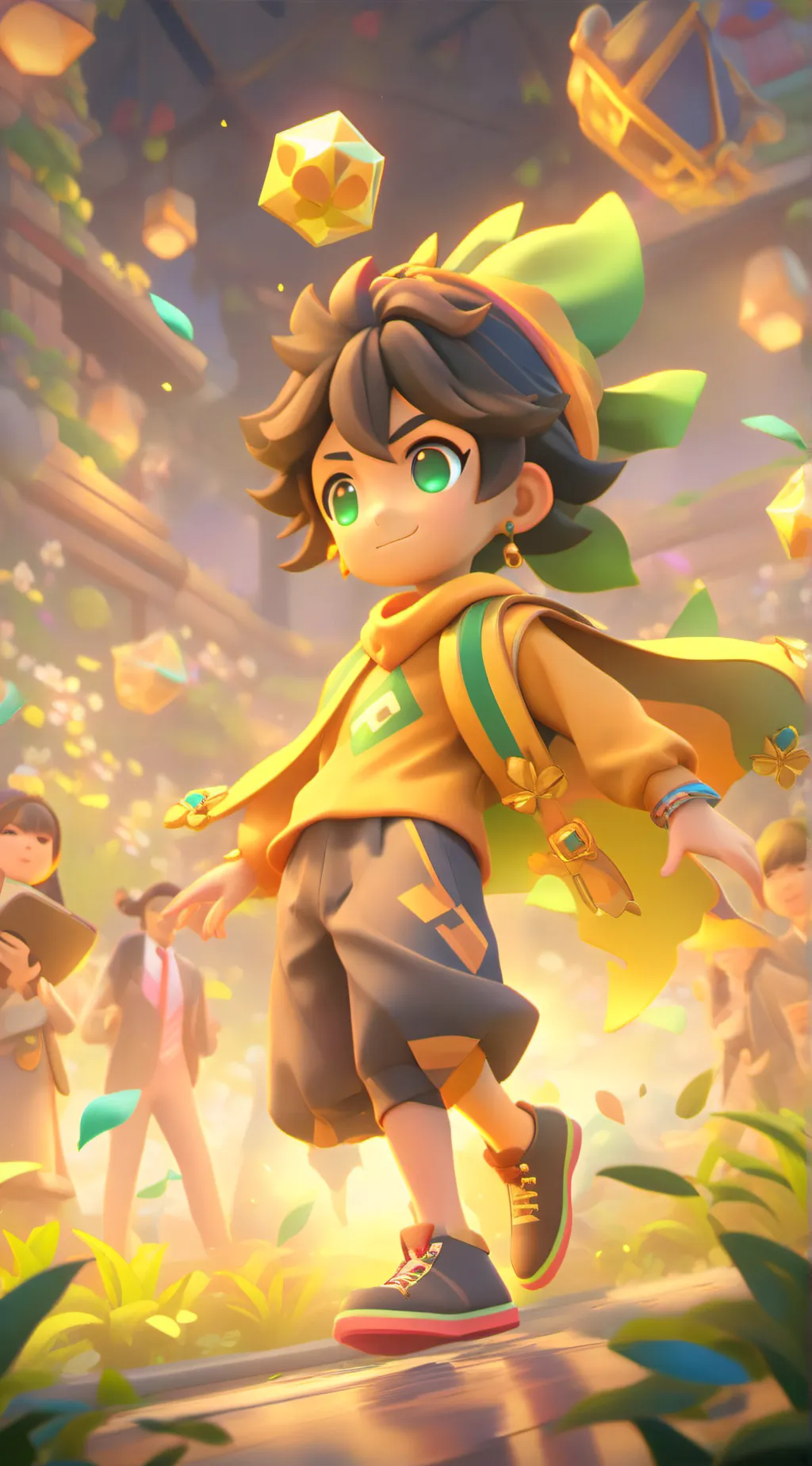 ai character: kyle background