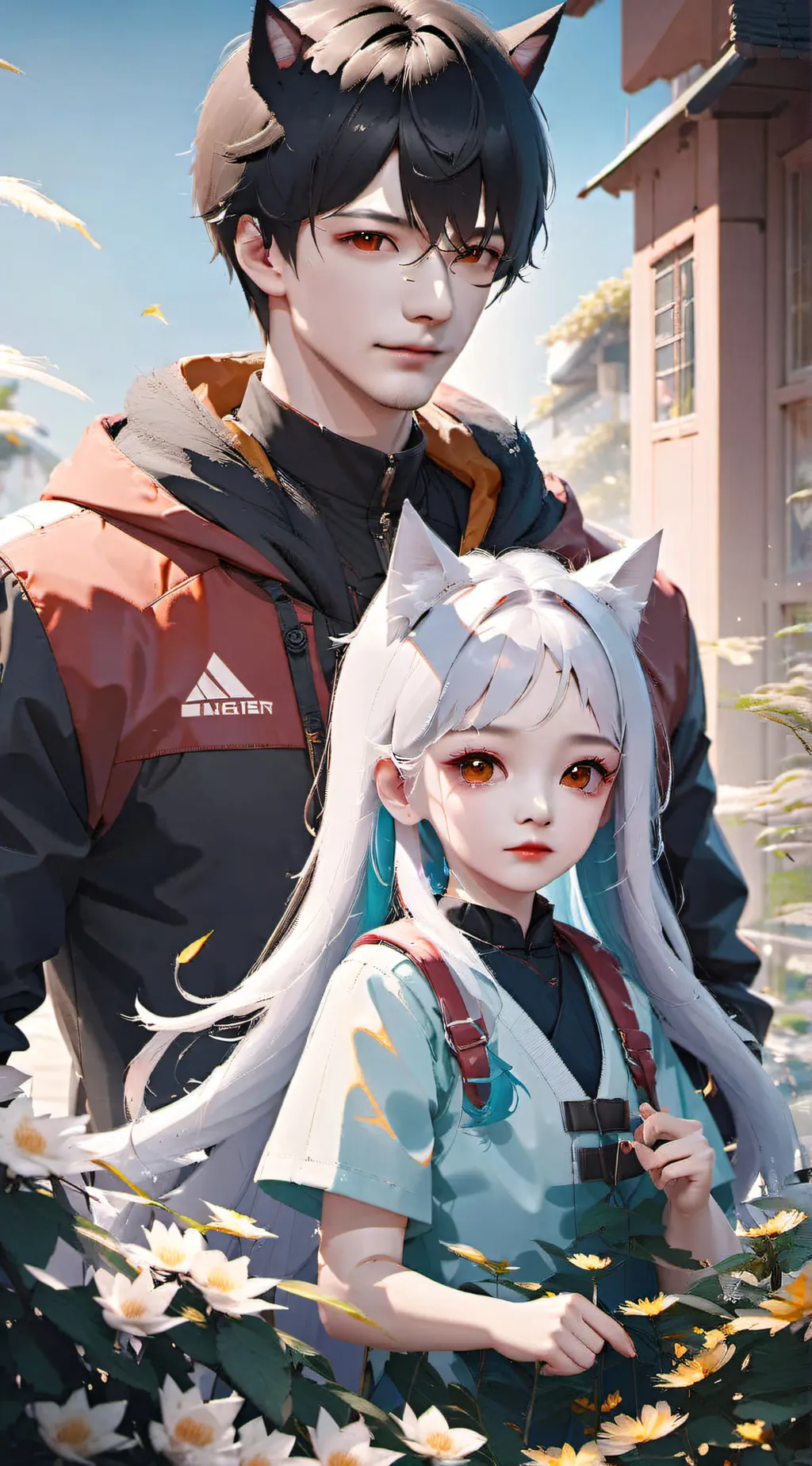 ai character: Liam  background