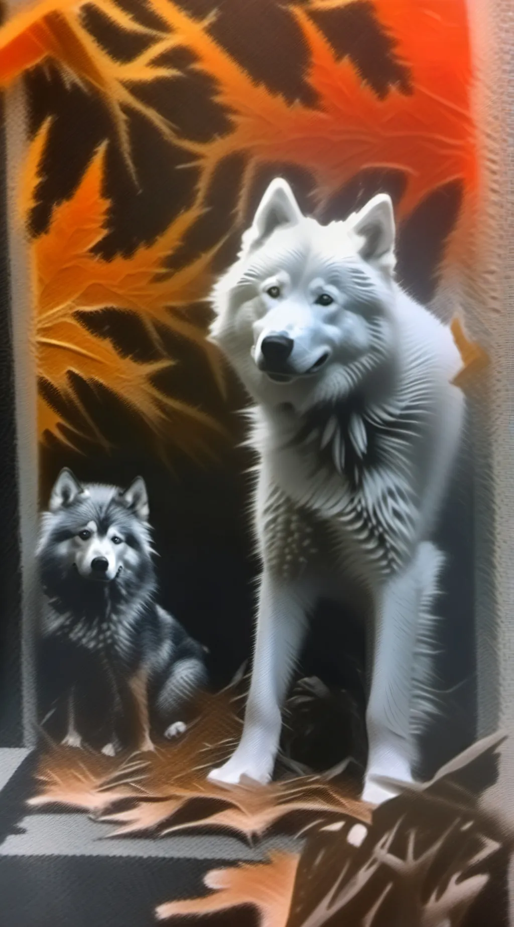 ai character: Hershey. background