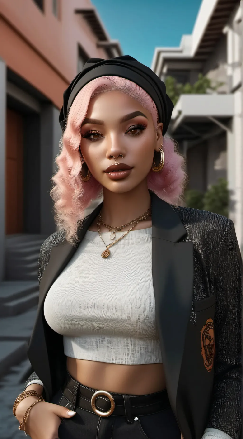 ai character: mya background