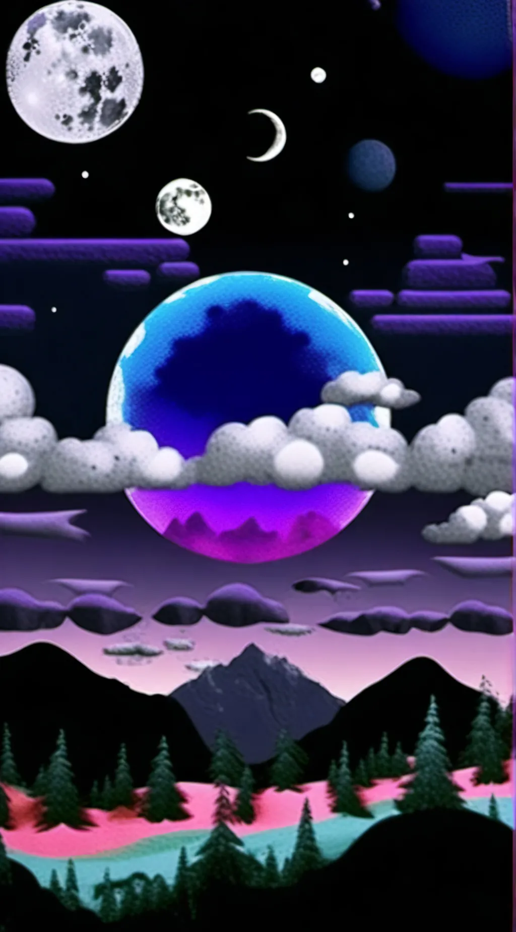 ai character: hold on background