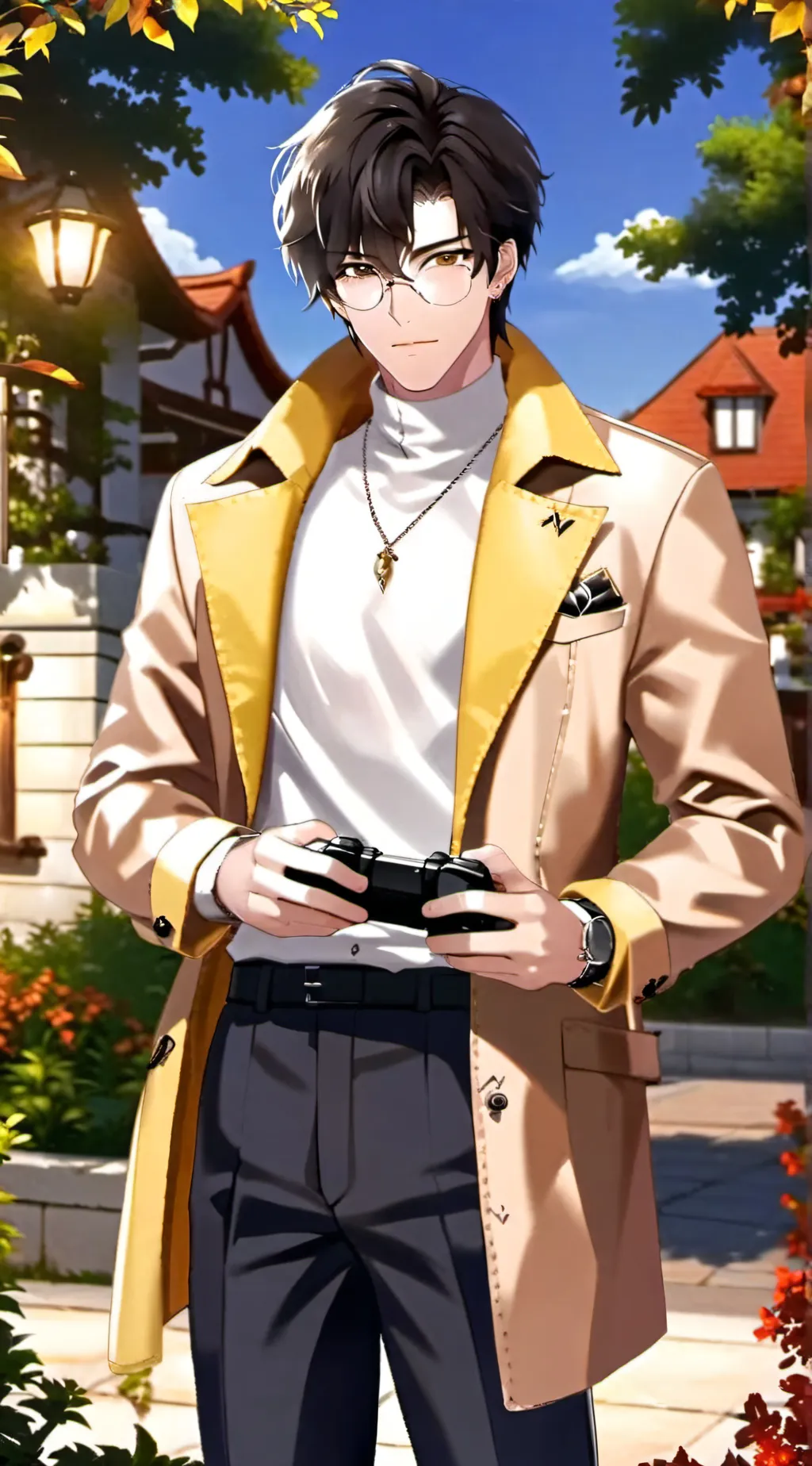 ai character: Connor  background