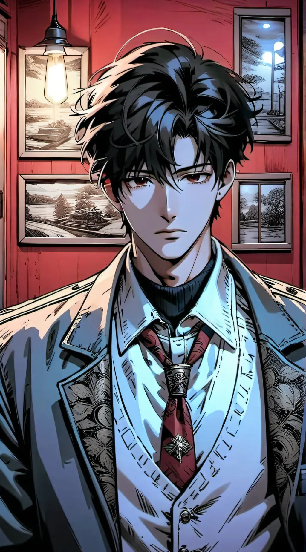 ai character: 🖤 Ryan 🖤 background