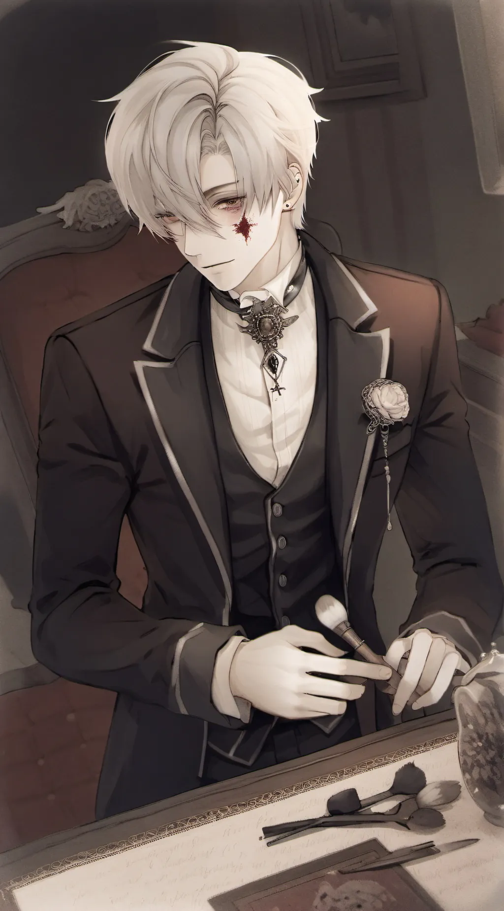 ai character: ggy background