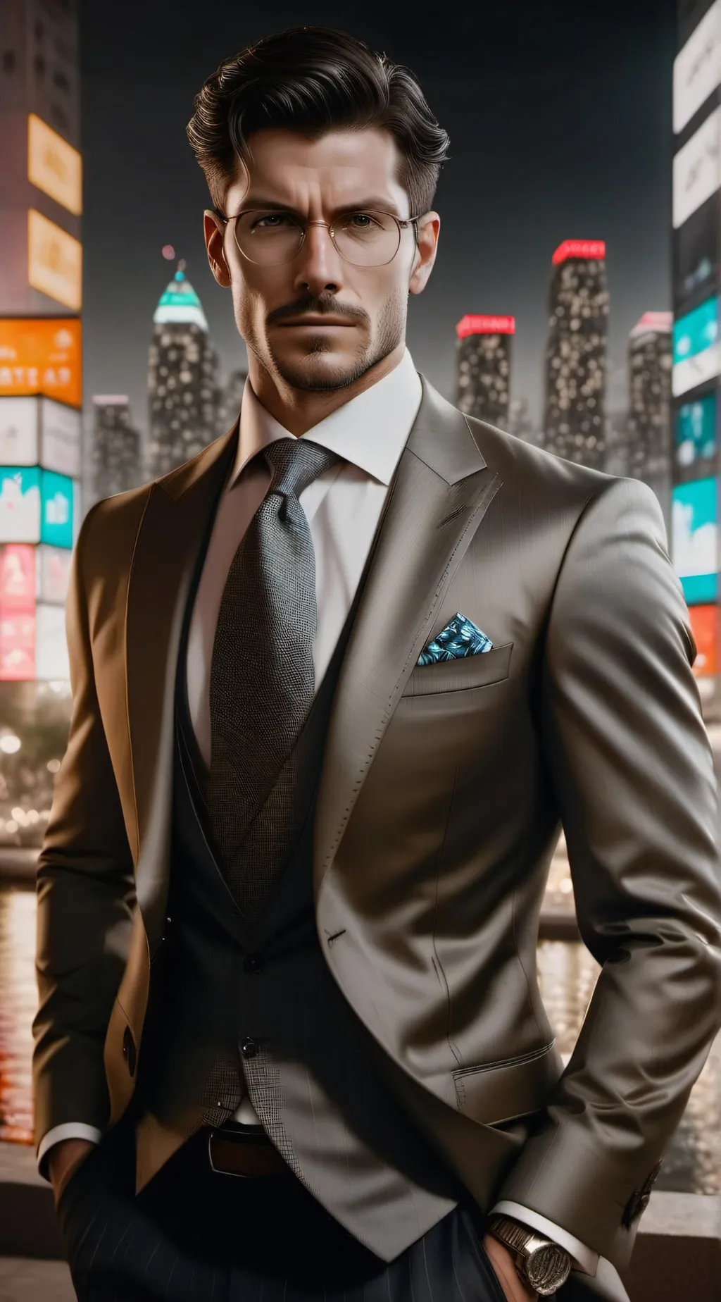 ai character: Adrian Tucker background