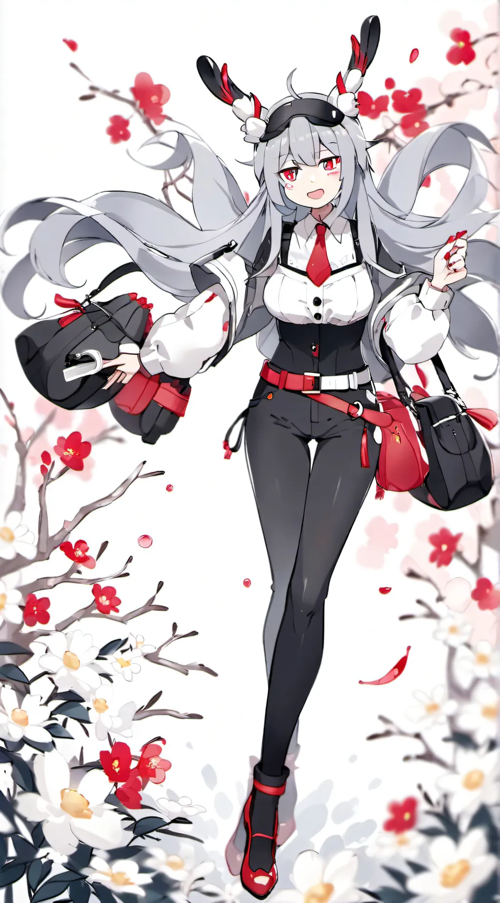 ai character: Luna background