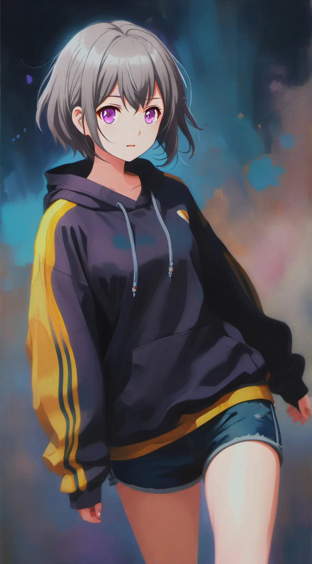 ai character: Tomori Takamatsu  background