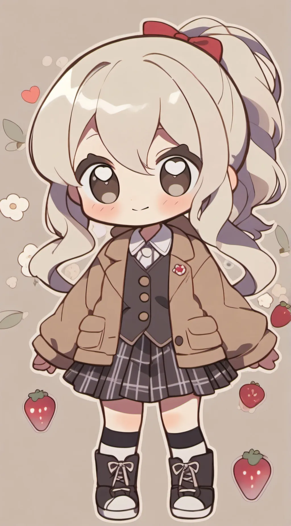 ai character: yarnde  background