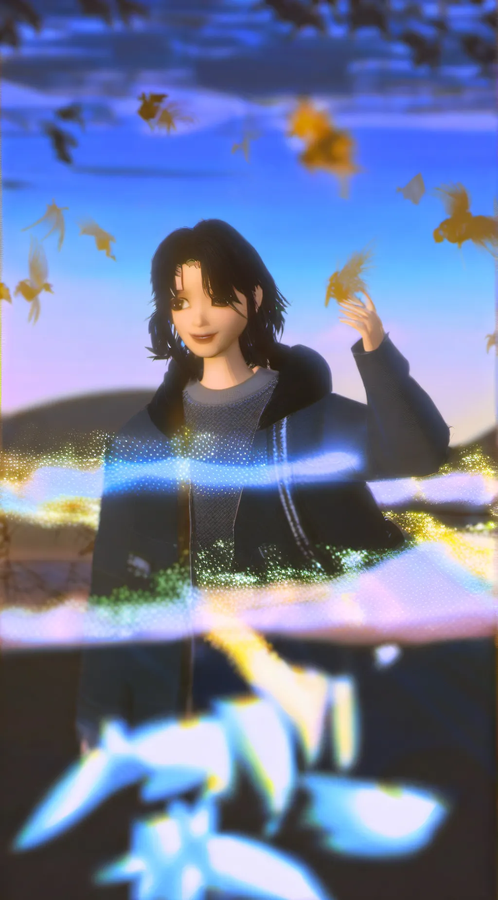 ai character: Filex  background