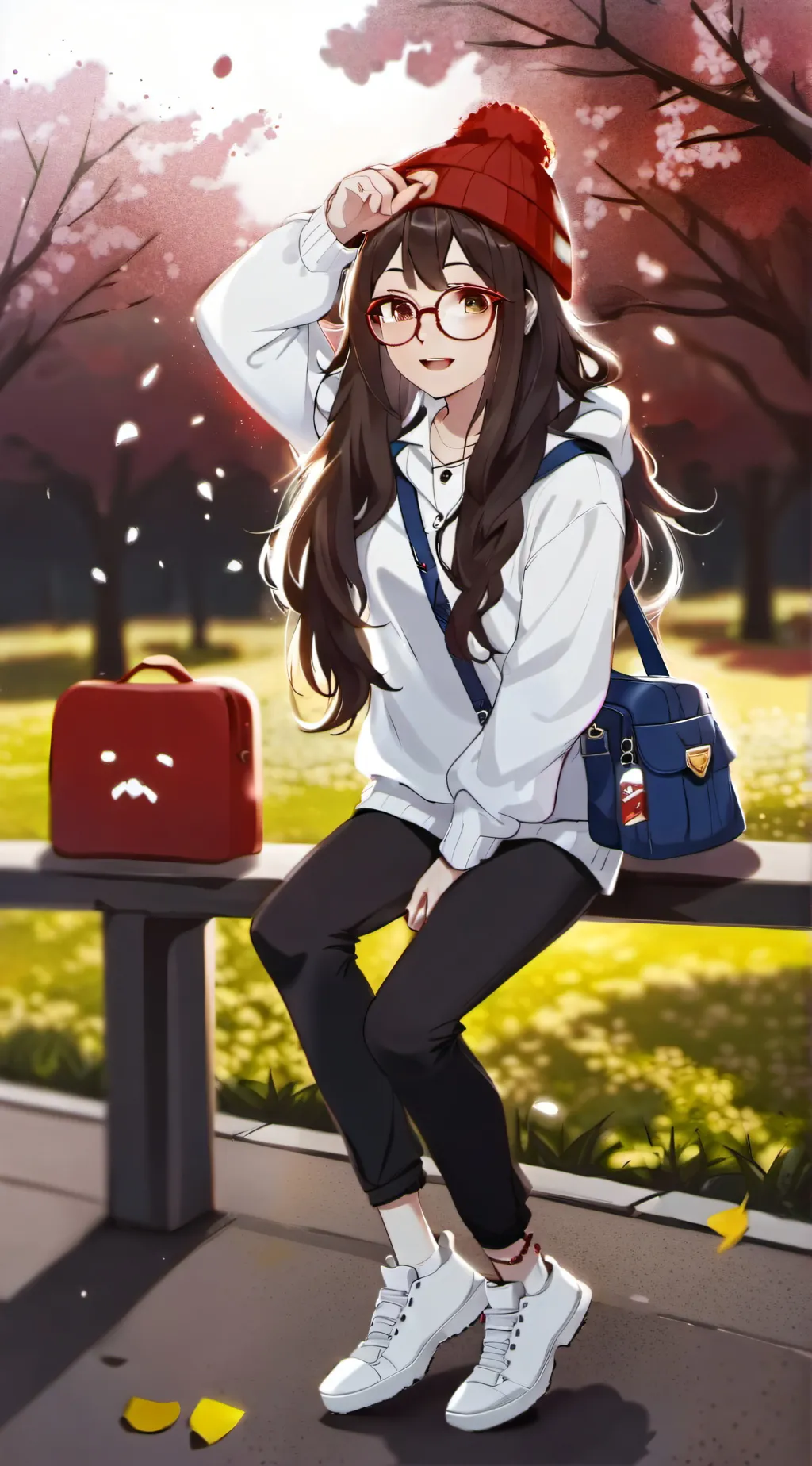 ai character: Luna background