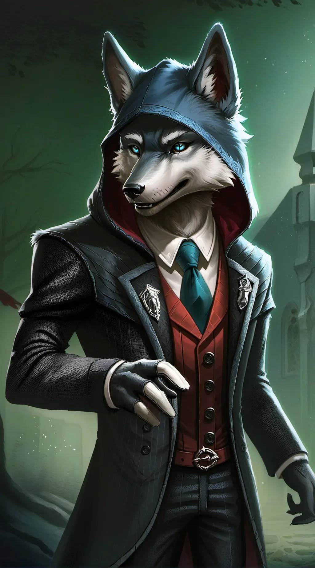 ai character: Nik background