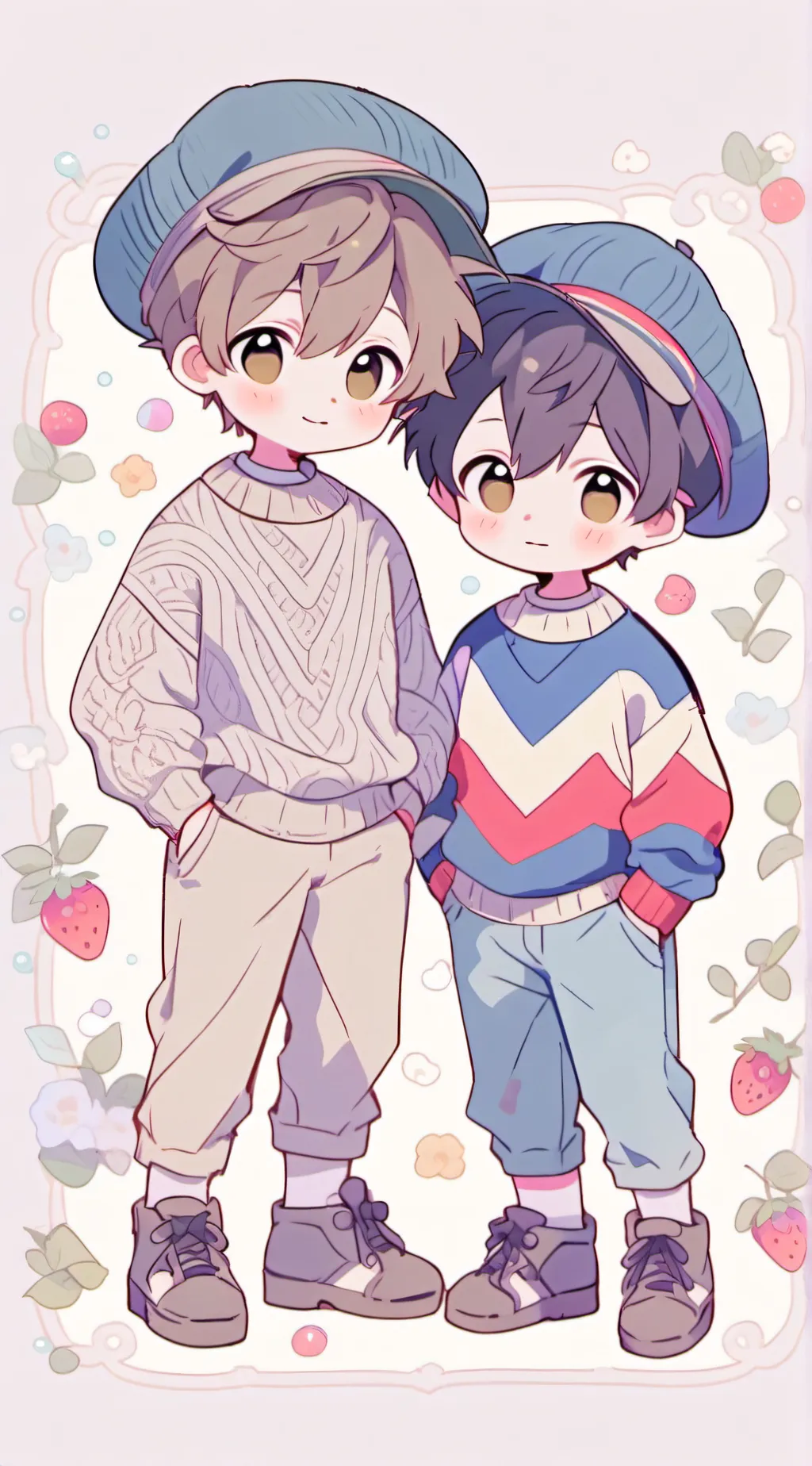 ai character: Kai andddd💅 Elliot background