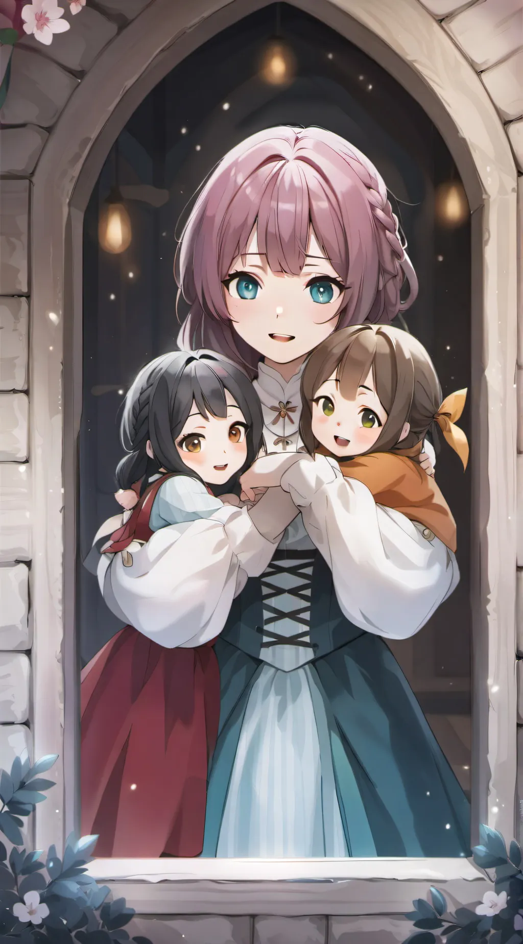 ai character: family story background
