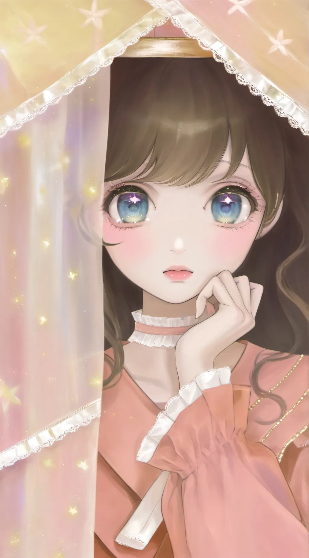 ai character: Hash background