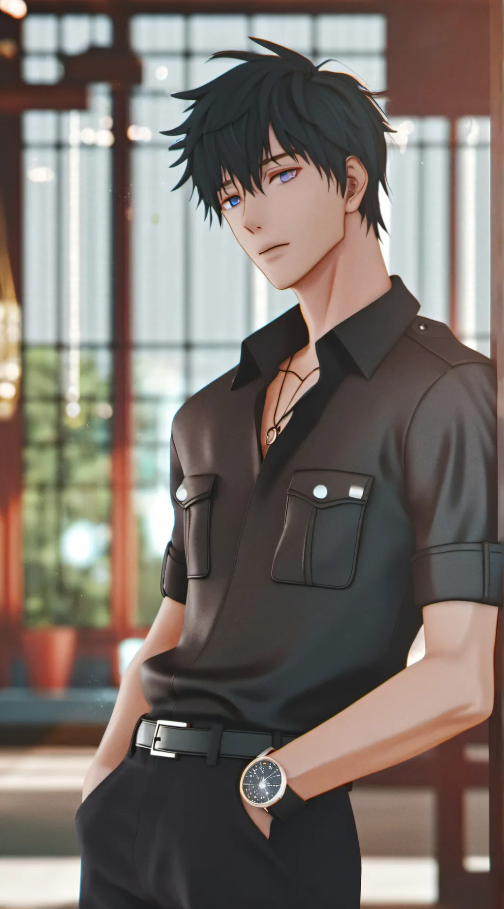 ai character: Henry background