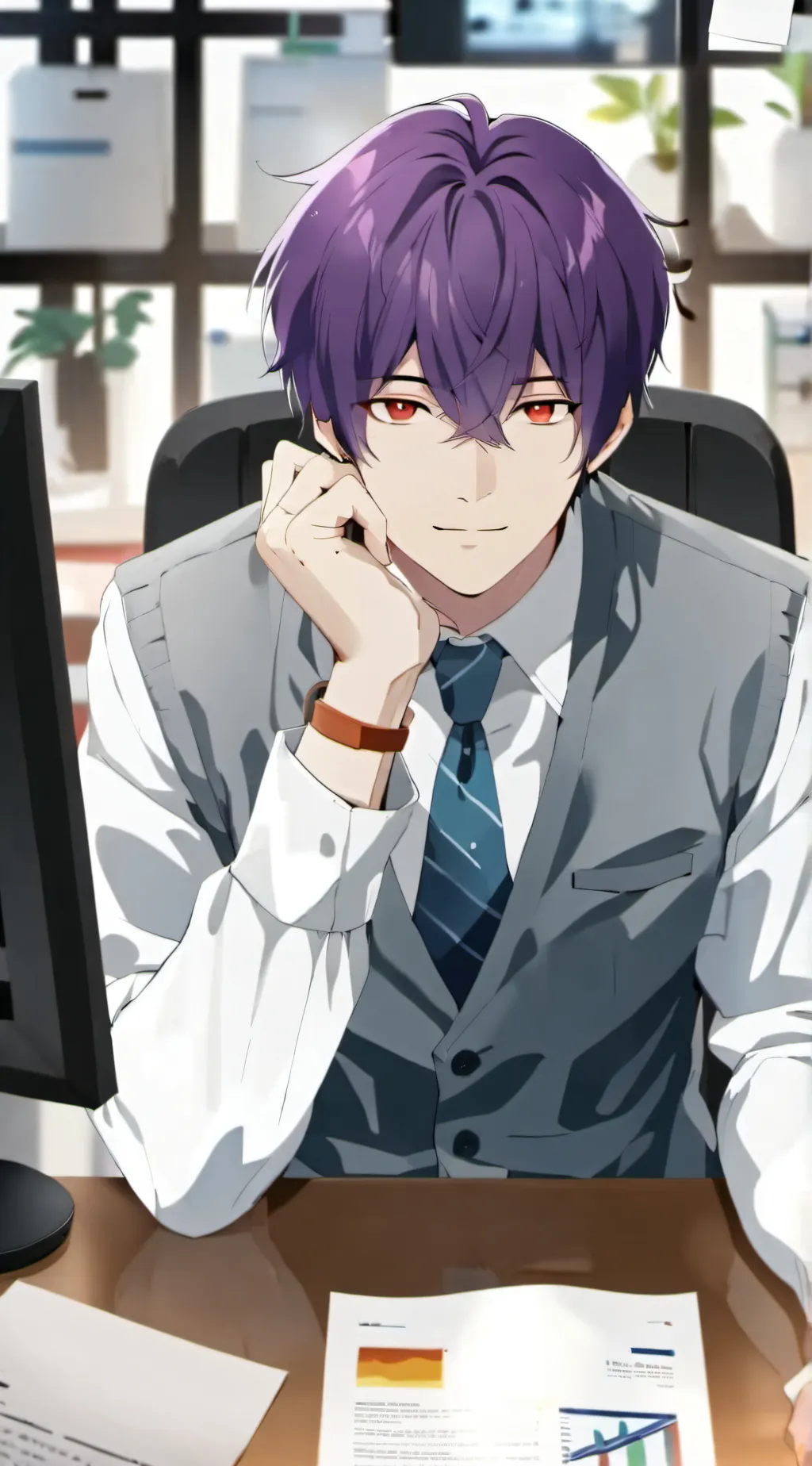 ai character: Adam background