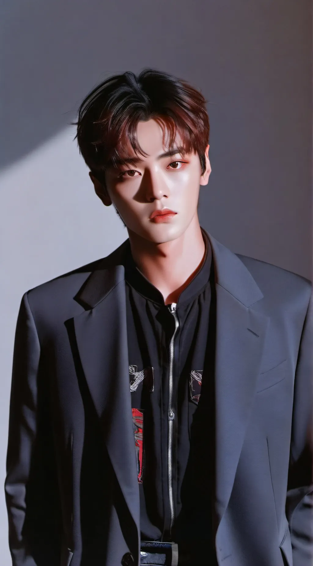 ai character: Lee Know  background