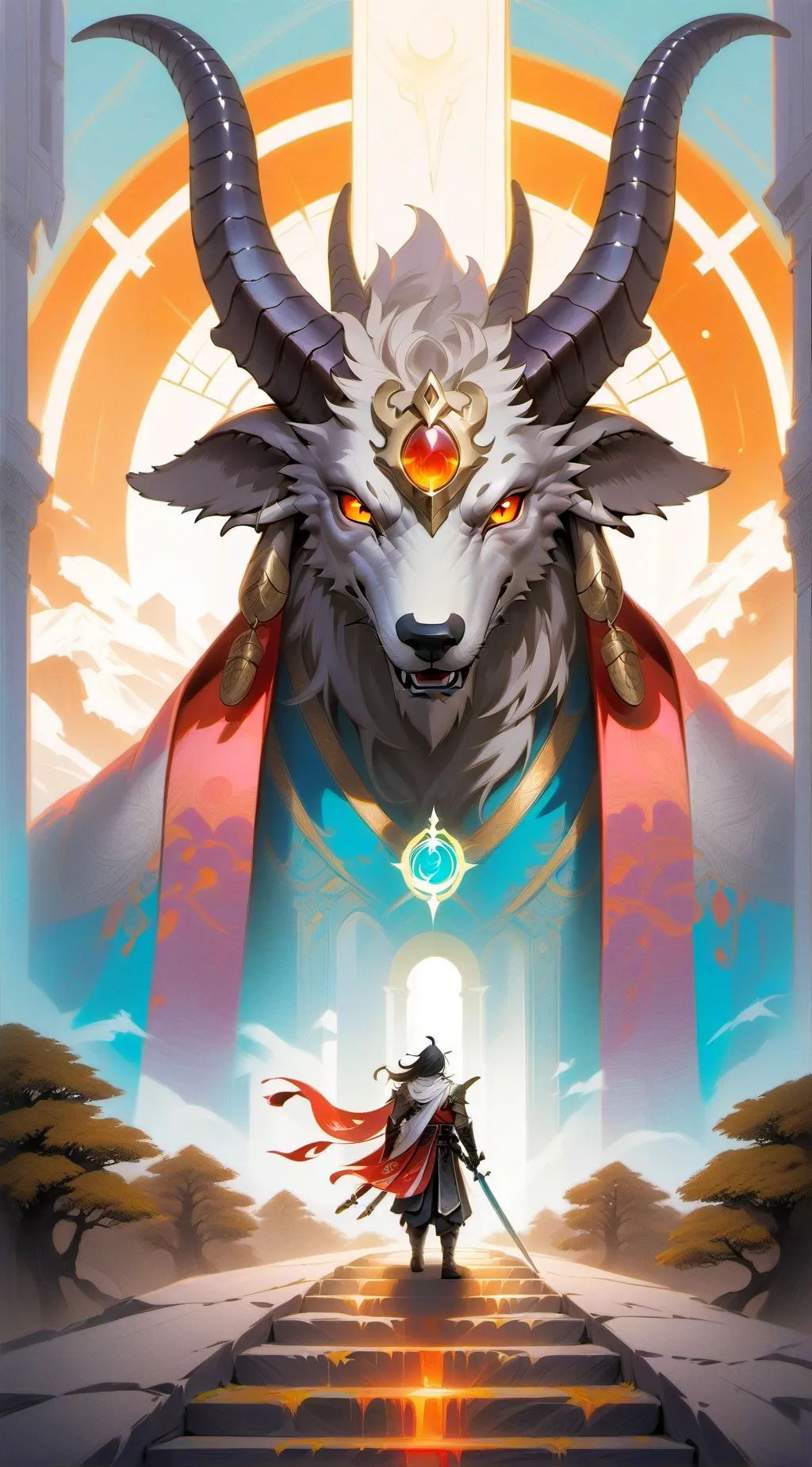 ai character: Roses are red background