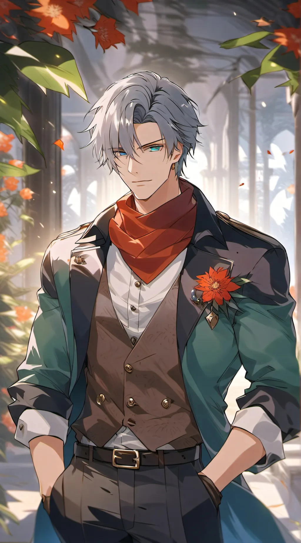 ai character: azrael background