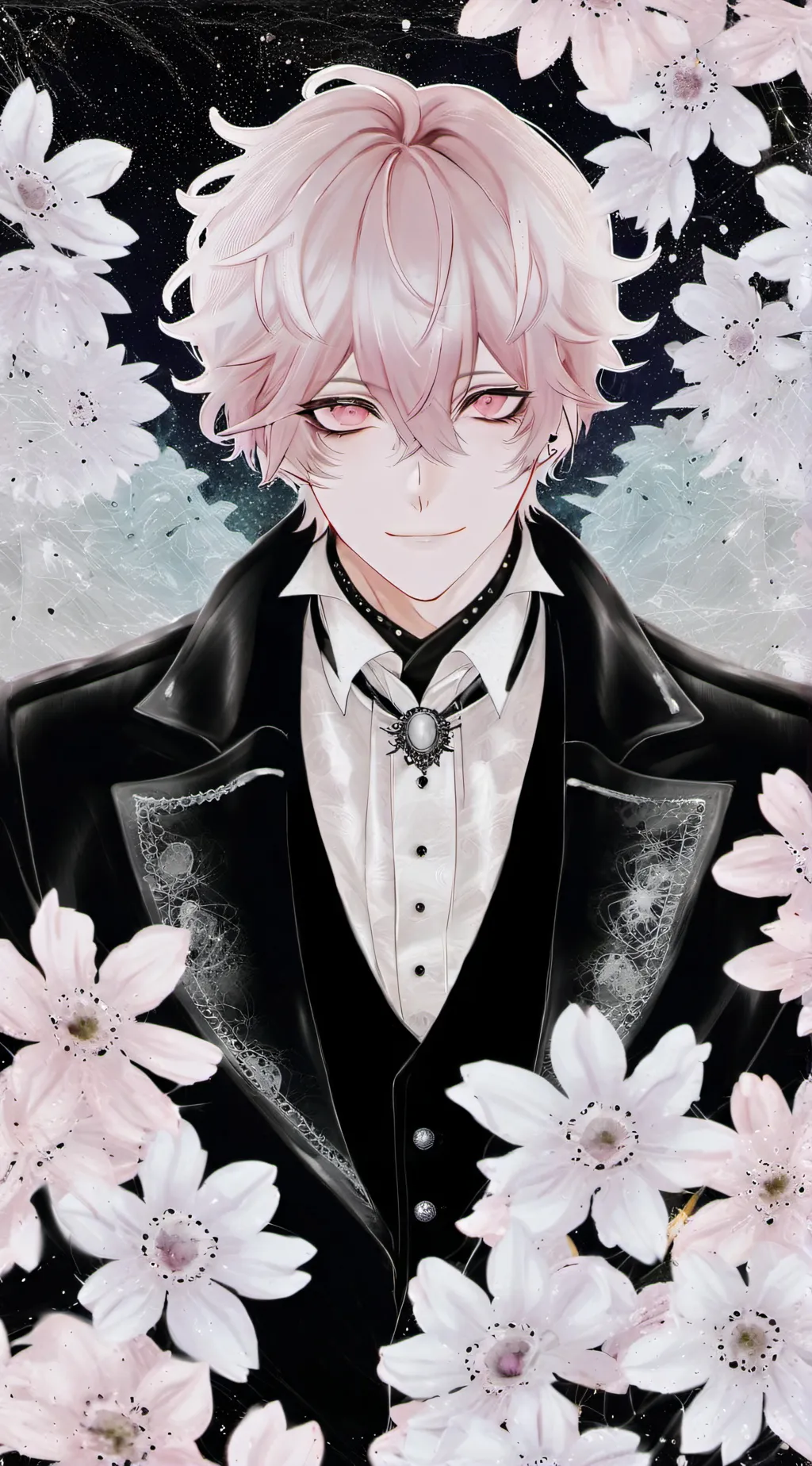 ai character: Leon  background