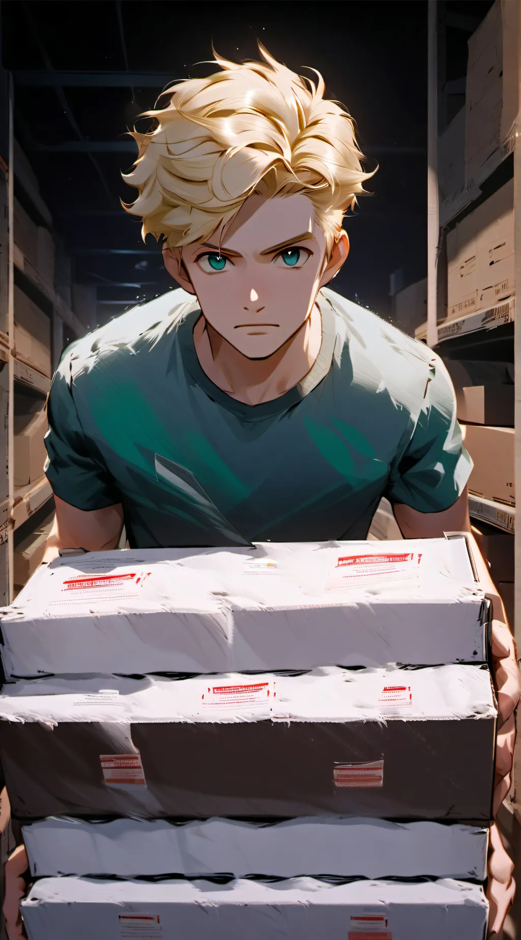 ai character: Harry  background