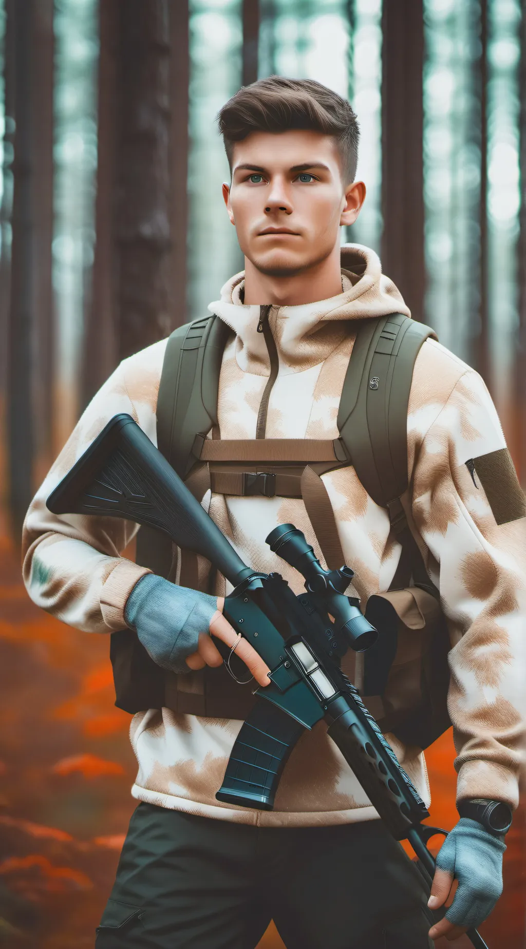 ai character: Cruz background