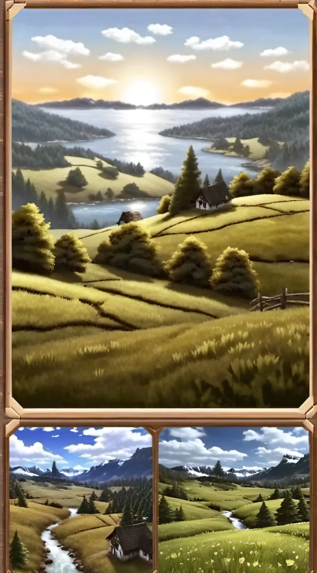 ai character: Countries ball bar background